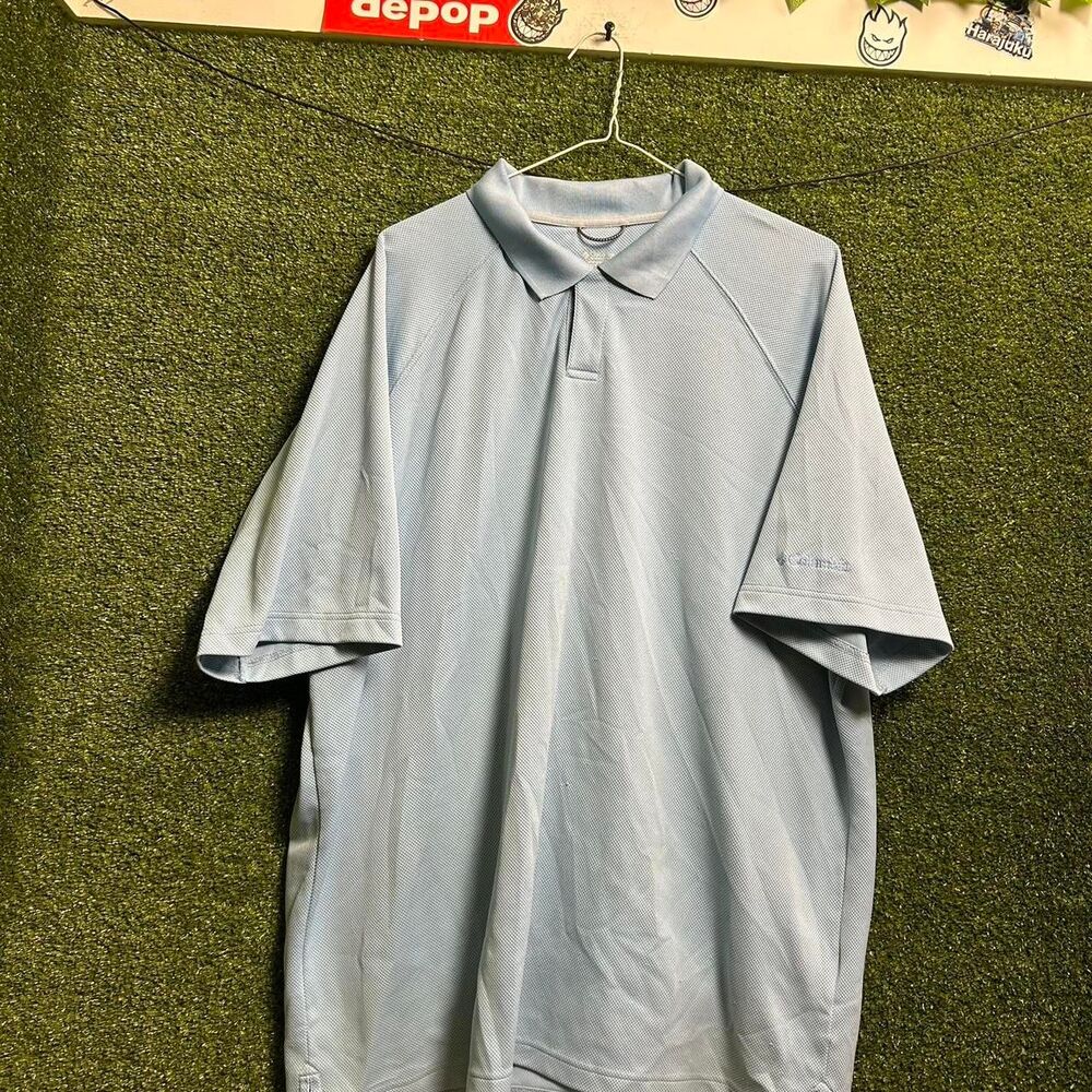 Columbia-sportswear Men's Blue Polo-shirts